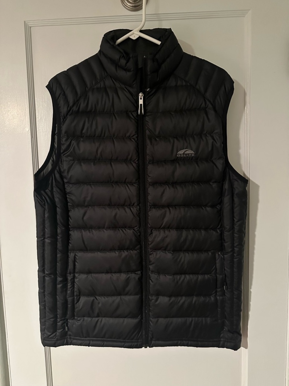 Golite Men's Black Quilted Down Vest
